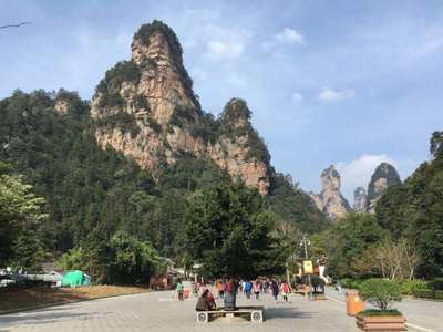 美丽的张家界,不得不服大自然的力量!